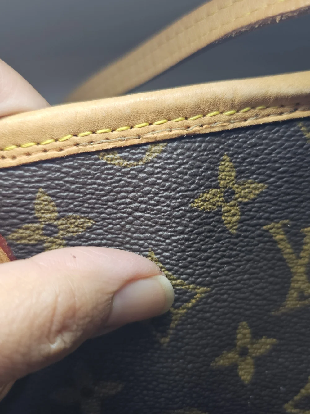 Louis Vuitton Neverfull GM Monogram Canvas Tote Bag in Brown